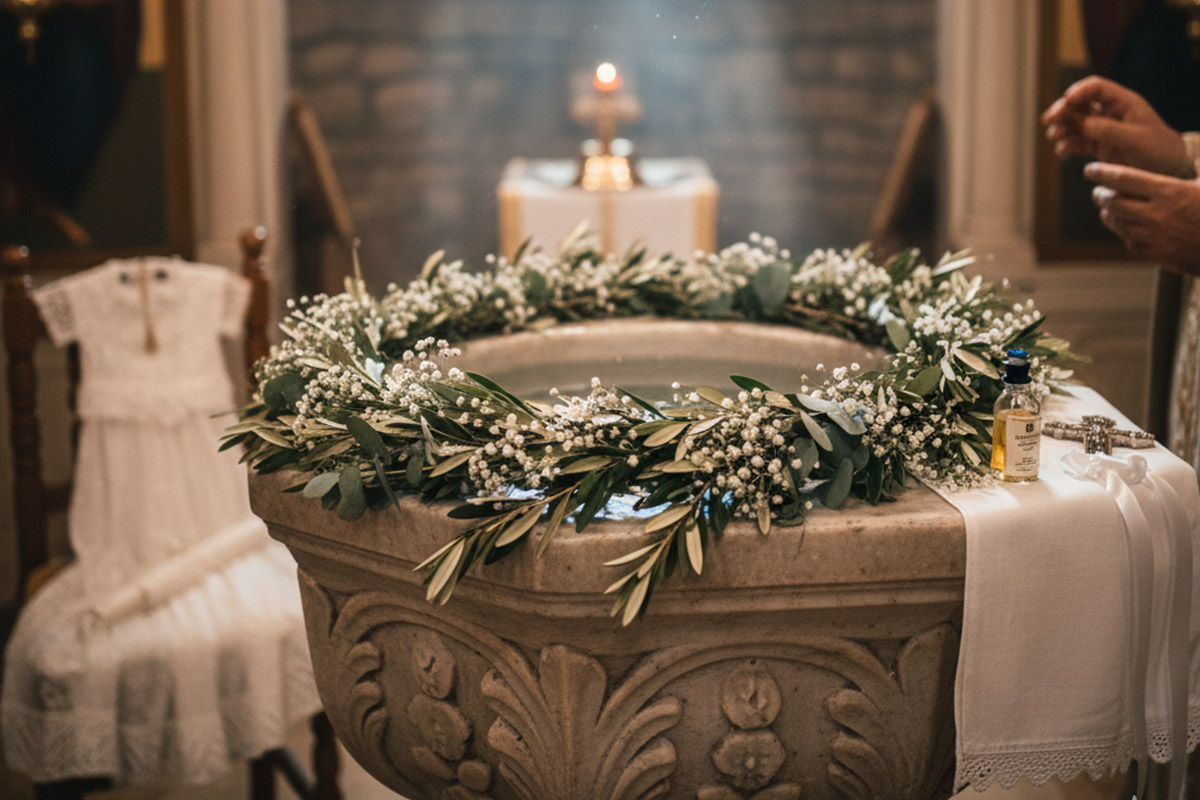 Φωτογράφηση βάπτισης από Artistic Studio